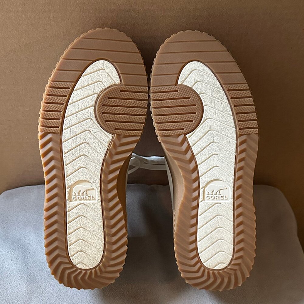 Sorel Ona Ave™ Low Waterproof Women's Sneaker. Sz 5.5/Cream - Picture 5 of 5